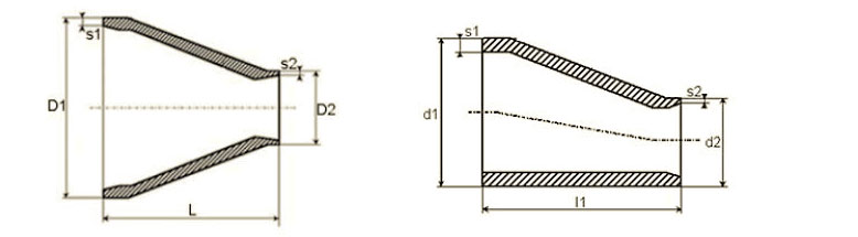 Pipe Reducer Dimensions