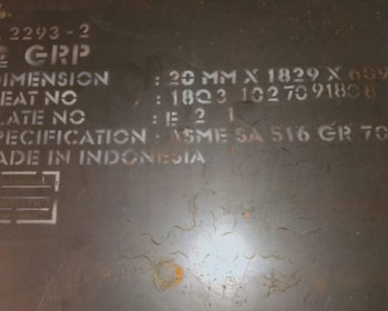 ASTM A516 Grade 70 Plate