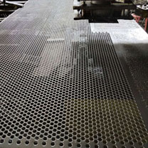 2011 Aluminium Alloys Perforated Sheet