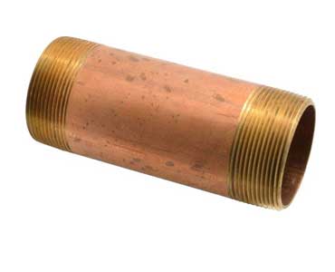 ASTM B467 Copper Nickel Threaded / Screwed Pipe Nipple