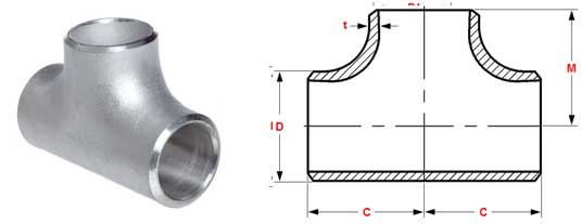 Equal Tee Dimensions