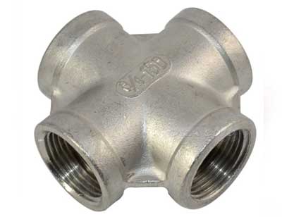 ASME B16.11 Threaded Reducing Cross