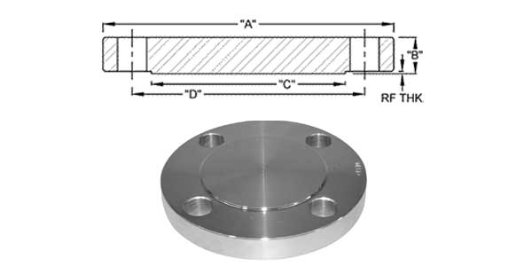 Blind Flange Dimensions