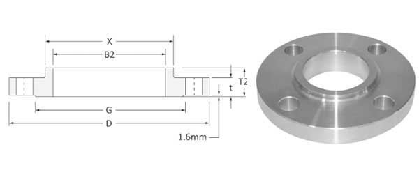 Slip On Flange Dimensions