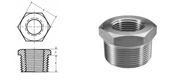 Threaded Bushing Sizes