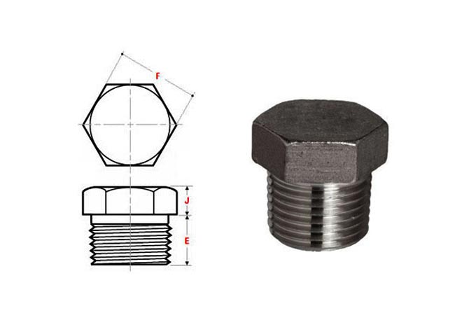 ANSI/ASME B16.11 Plug Dimensions