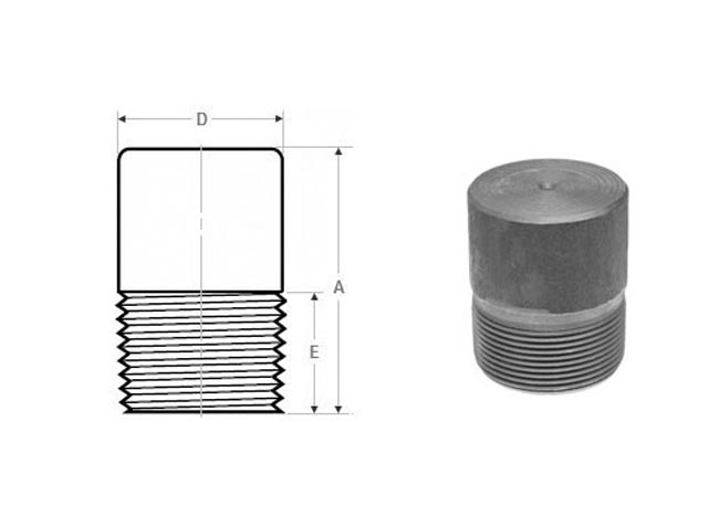 Round Head Plug Dimensions