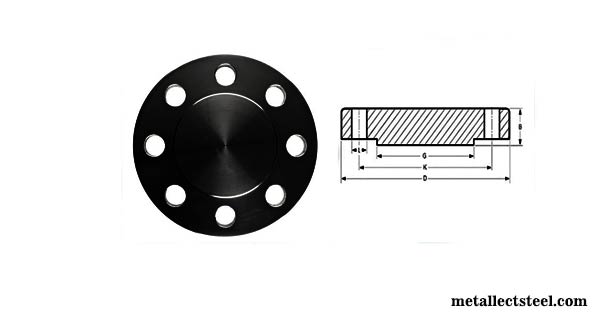 ASME B16.5 Blind Flange Dimensions In MM