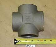 ASTM A105N Socket Weld Cross