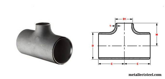 En 10253 Equal Tee Dimensions Chart