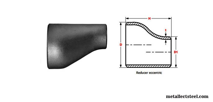 Sch 40 Eccentric Reducer Dimensions In MM