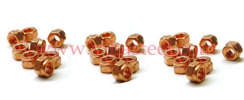Cupro Nickel Nuts manufacturers in India