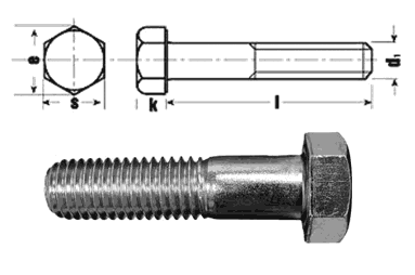 HIGH TENSILE HEX BOLTS